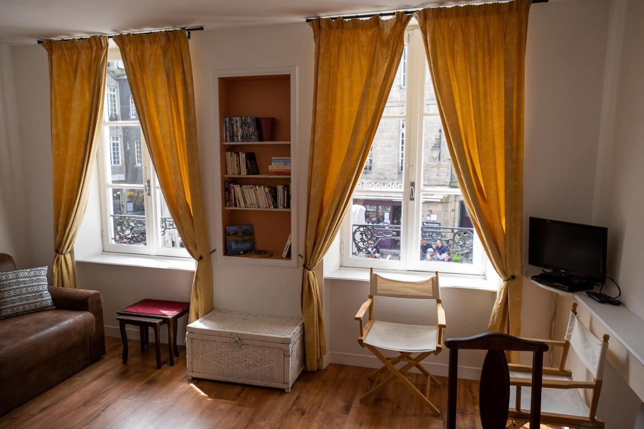 Appartement Place Des Cordeliers Dinan Exterior foto